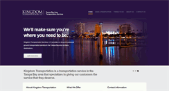 Desktop Screenshot of kingdomtransportationllc.com